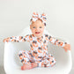 Lilith Pumpkin RUFFLE ZIP Halloween Bamboo Pumpkin Sleepies