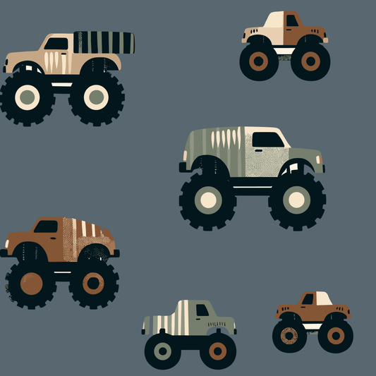 Matching Sets (Long) - Monster trucks