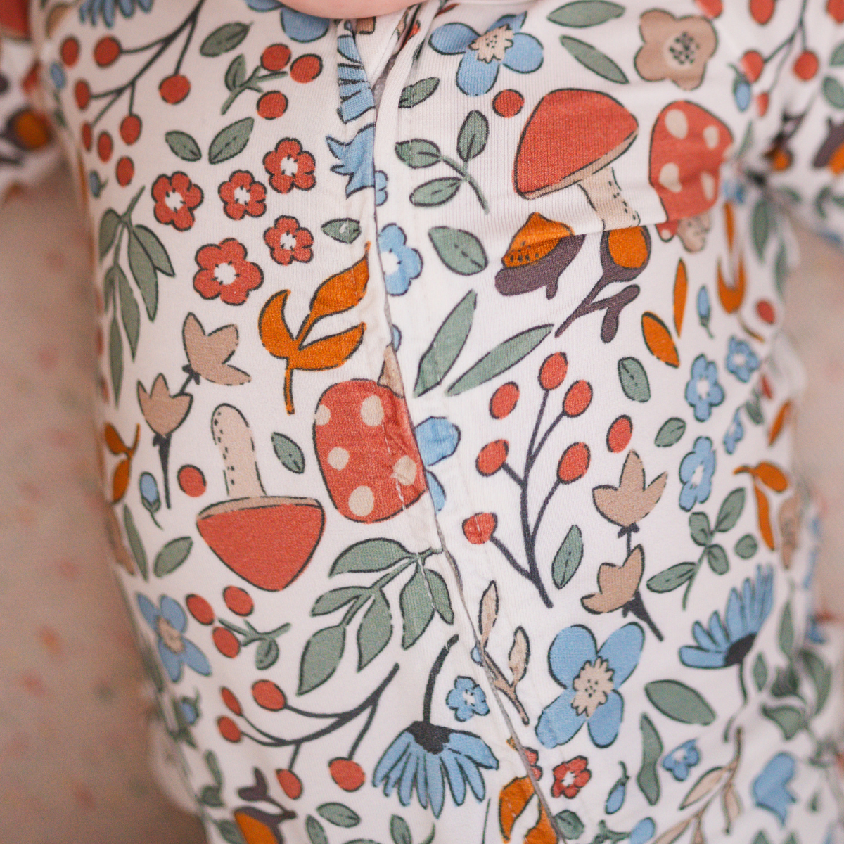Zip Romper - Floral