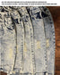 Relaxed Straight Light Acid Wash Denim