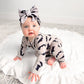 Gray Bats ZIP Bamboo Halloween Sleepies