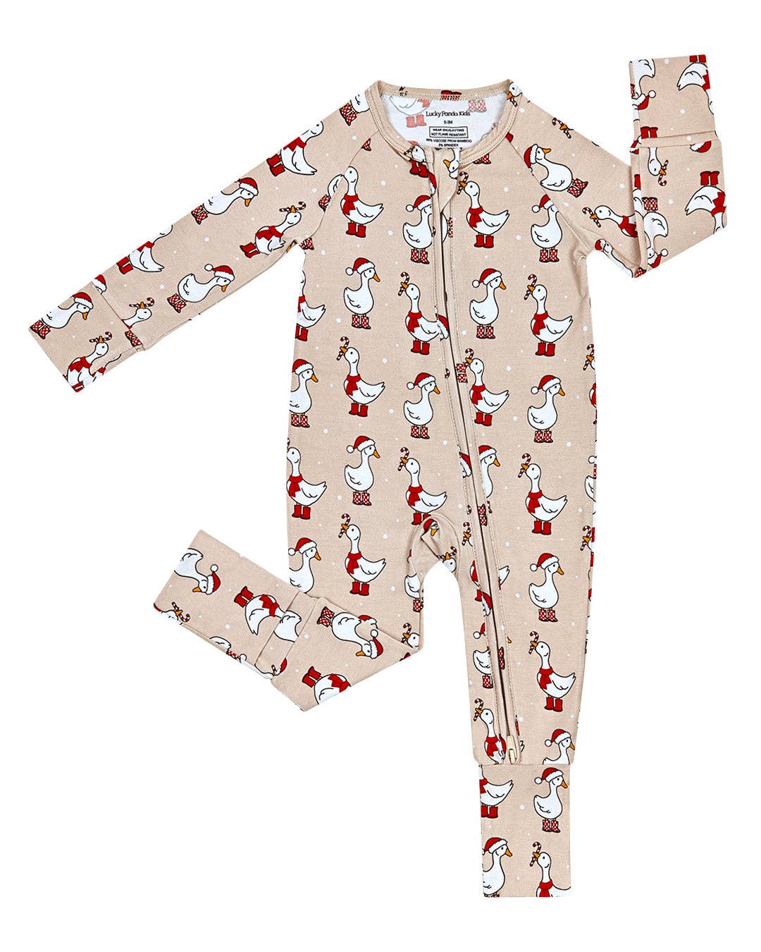 Bamboo Zip Romper | Merry Goose