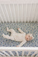 Bluebell Pointelle Bamboo Stretch Crib Sheet