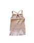 Ribbed Two-Piece Tank & Bike Short Set - Light Pink