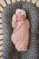 Pink Stripes Muslin Swaddle Blanket