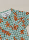 Bamboo Zip Romper | Gingerbread Gingham