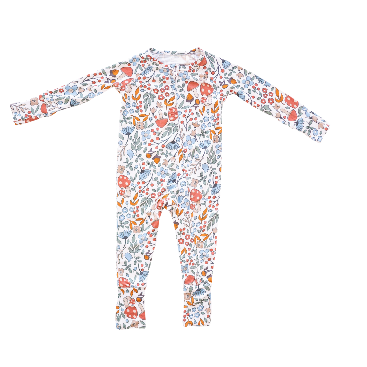 Zip Romper - Floral