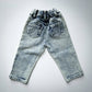 Relaxed Straight Light Acid Wash Denim