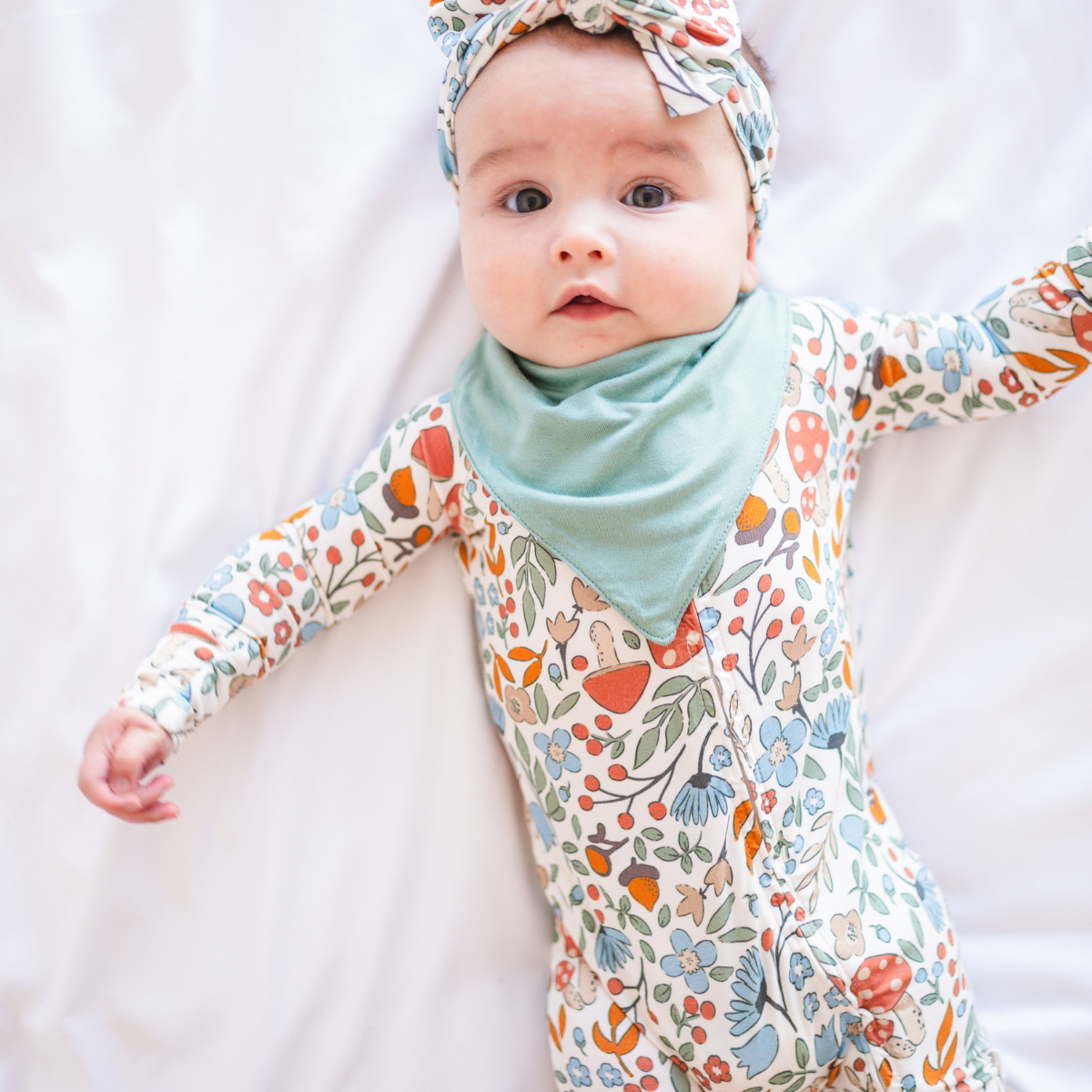 Zip Romper - Floral