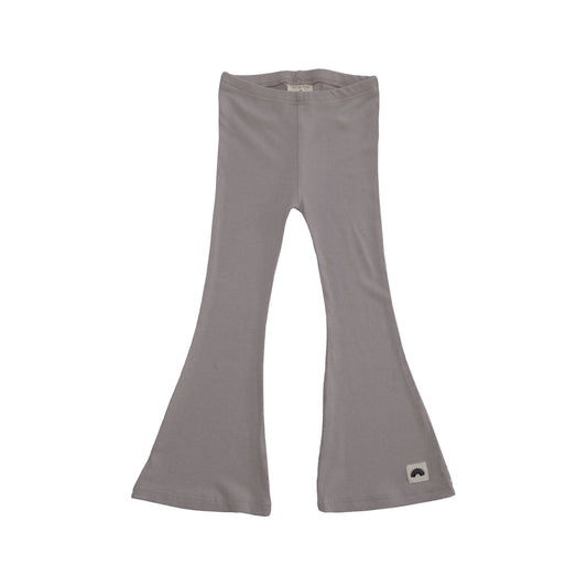 Flared Leggings (Lightweight) - Light Grey