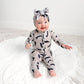 Gray Bats ZIP Bamboo Halloween Sleepies