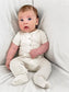 Short Sleeve Romper - Cream