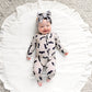 Gray Bats ZIP Bamboo Halloween Sleepies